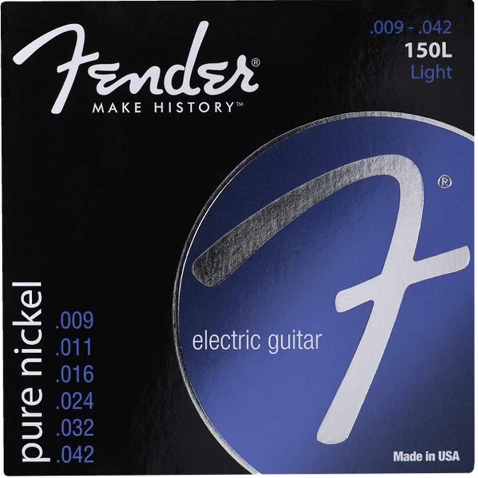 Fender Original Pure Nickel 150 Electric Strings .009-.042