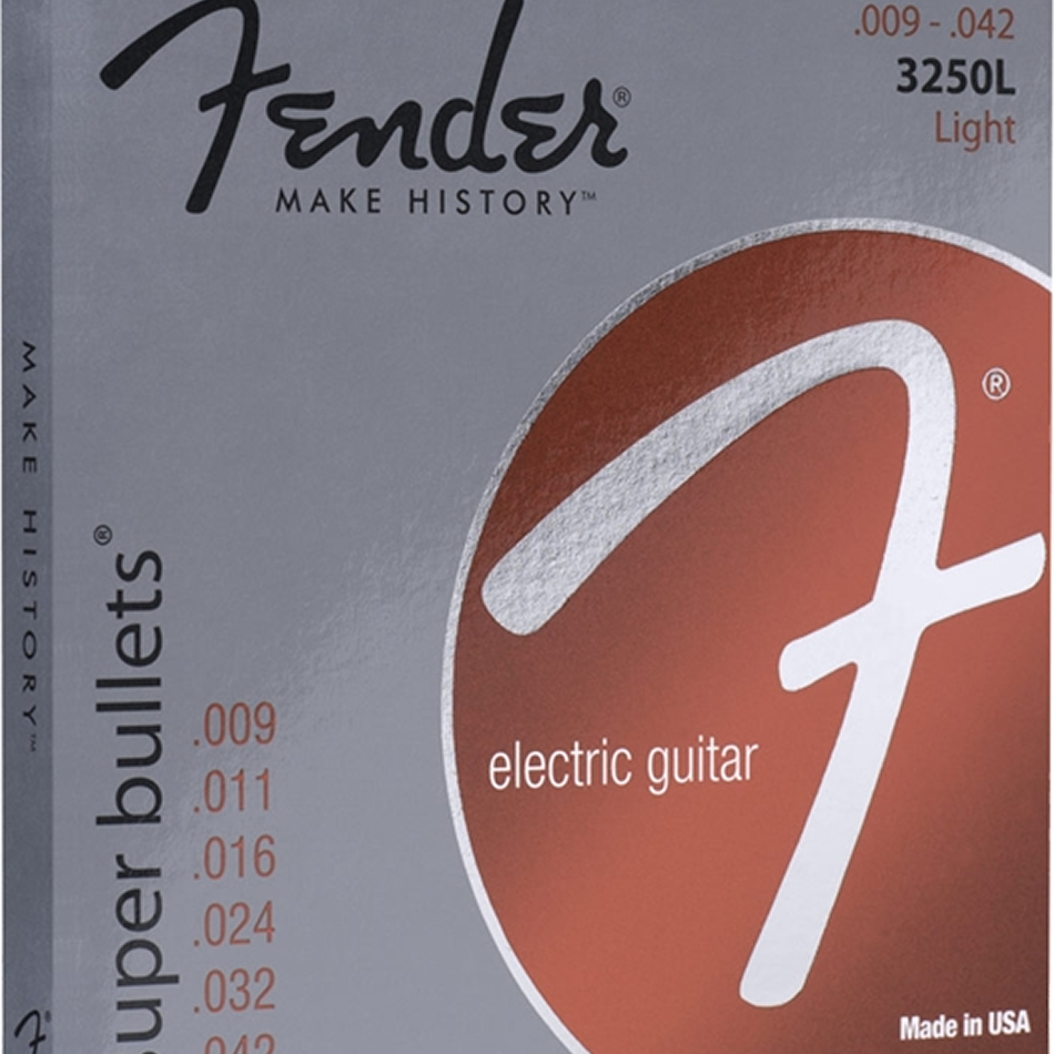 Fender 3250 Super Bullets Electric Strings .009-.042