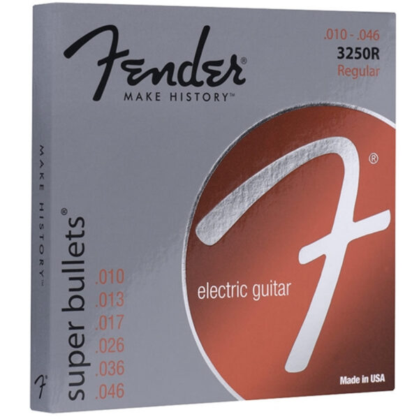 Fender 3250 Super Bullets Nickel Electric Strings 10-46