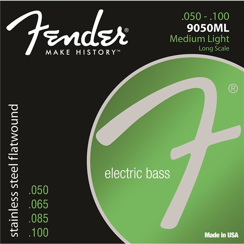 Fender 9050 Flatwound Bass Strings - Medium Light .050-.100