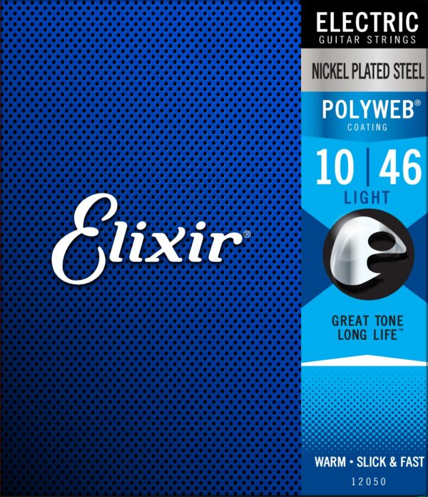 Elixir Nickel Plated Steel Polyweb, Light .010-.046