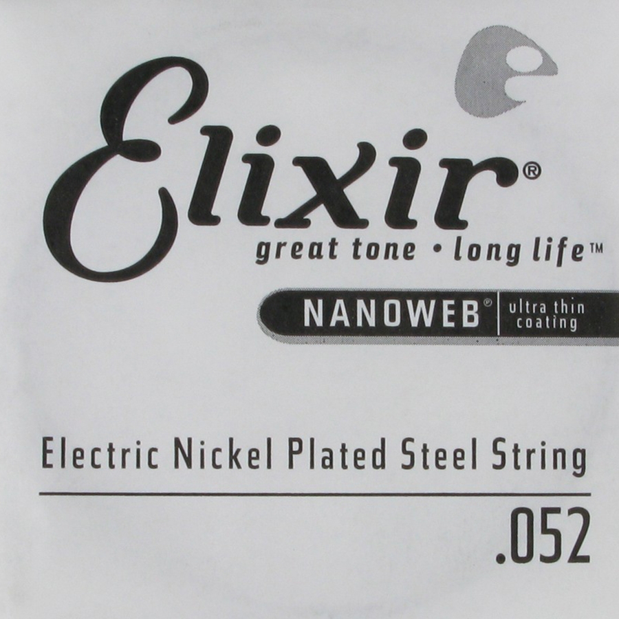 Elixir NANOWEB .052 Nickel Plated Steel Electric Single