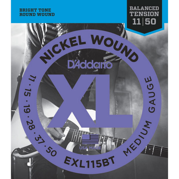 D'Addario EXL115BT Balanced Tension Medium Electric Set