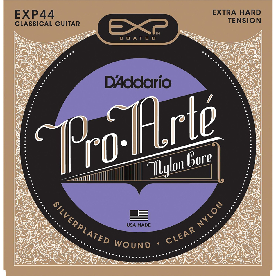 D'Addario EXP44 Classical Guitar Strings, Extra Hard Tension