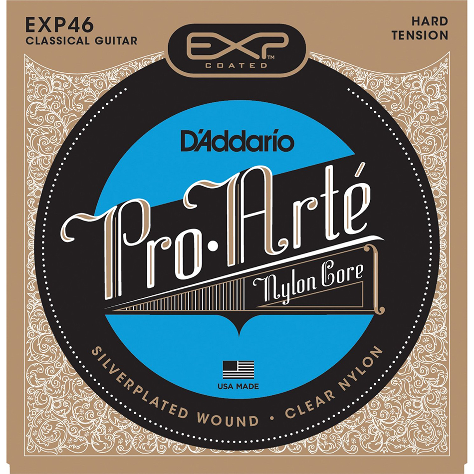 D'Addario EXP46 Classical Guitar Strings, Hard Tension