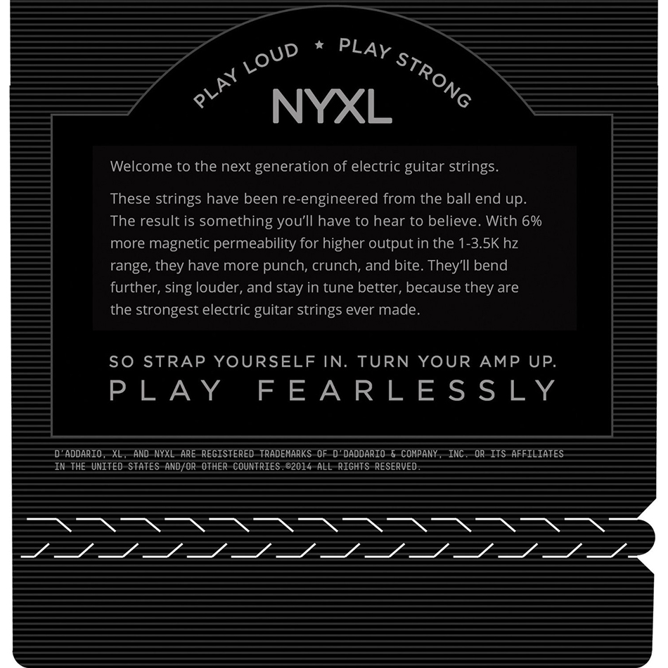 D'Addario NYXL1156 Electric Guitar Strings, Med/X-Hvy - Image 2