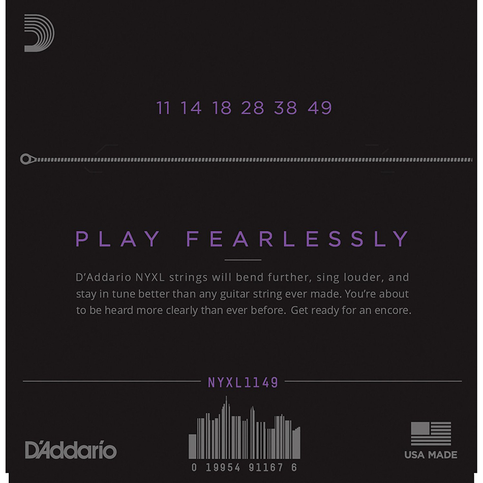 D'Addario NYXL1149 Medium Electric Guitar Strings - Image 4