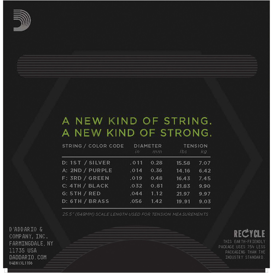 D'Addario NYXL1156 Electric Guitar Strings, Med/X-Hvy - Image 3