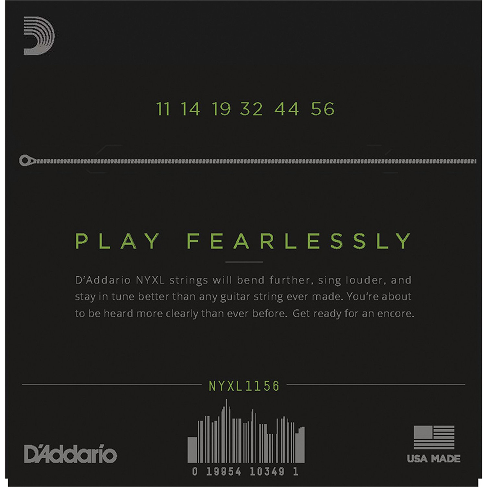 D'Addario NYXL1156 Electric Guitar Strings, Med/X-Hvy - Image 4