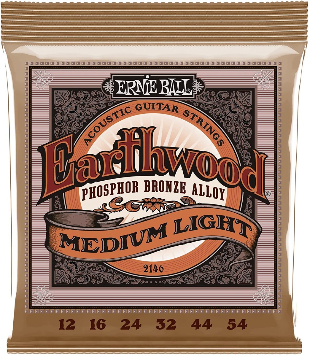 Ernie Ball Earthwood Phosphor Bronze Acoustic 12-54