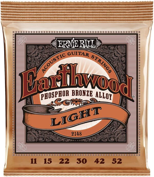 Ernie Ball Earthwood Phosphor Bronze Acoustic Strings 11-52