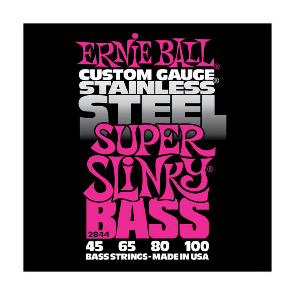 Ernie Ball 2844 Stainless Steel Super Slinky Bass Strings