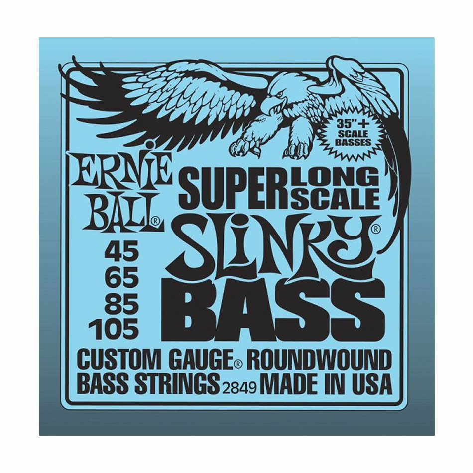 Ernie Ball 2849 Super Long Scale Slinky Bass Strings