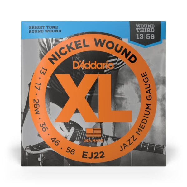 D'Addario EJ22 XL Jazz Medium Electric Guitar Strings