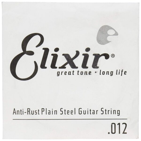 Elixir 13012 Plain Steel .012 Single String