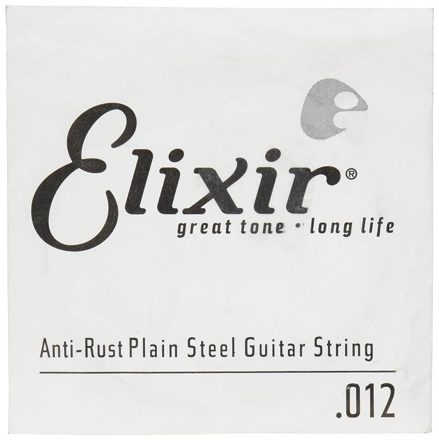 Elixir 13012 Plain Steel .012 Single String