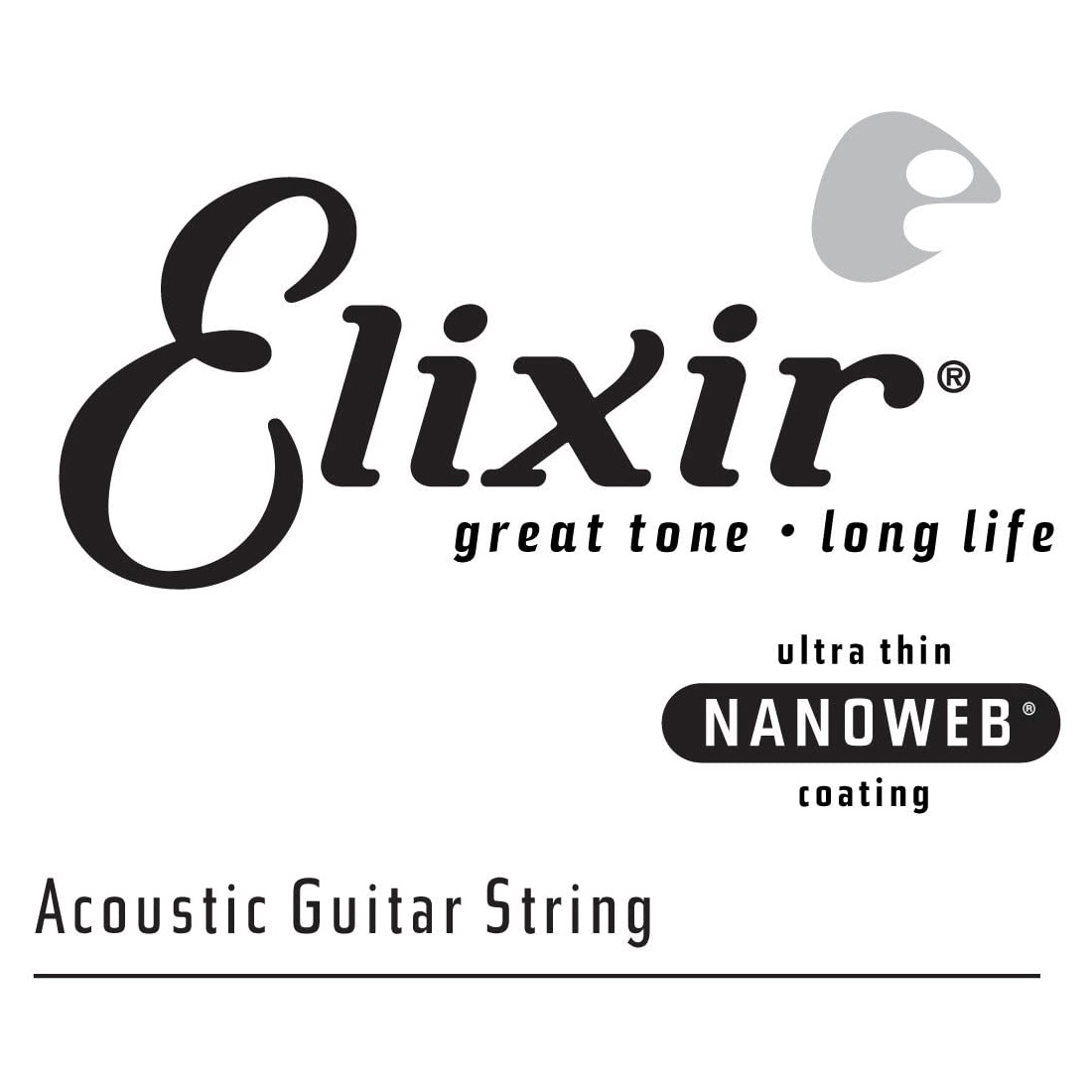 Elixir 15159 Nanoweb 80/20 Bronze Single .059 Acoustic String