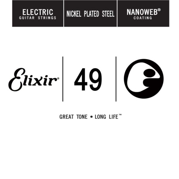 Elixir .049 Nickel Plated Steel Electric Single (M4)