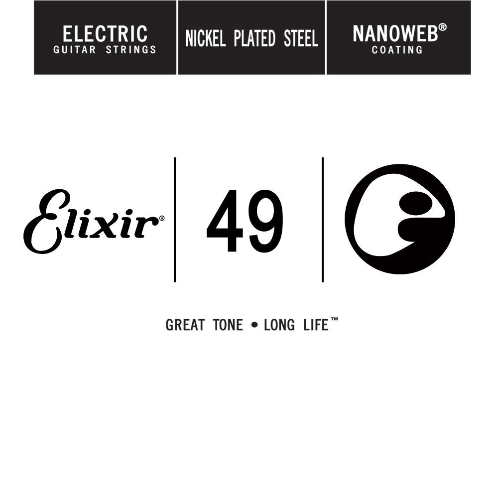 Elixir .049 Nickel Plated Steel Electric Single (M4)