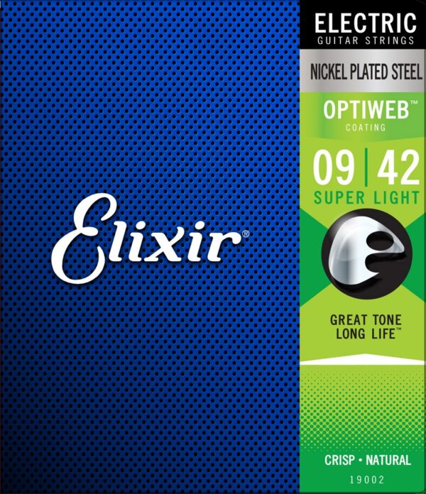 Elixir 19002 Optiweb Nickel Electric Strings 9-42 (20-Pack)