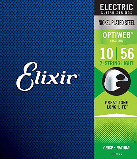 Elixir 19057 Optiweb Light 7-String Set 10-56