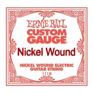 Ernie Ball .048 Nickel Wound Single Electric Guitar String