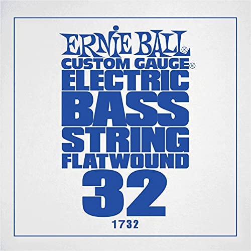 Ernie Ball .032 Flatwound Bass String - Chrome Steel