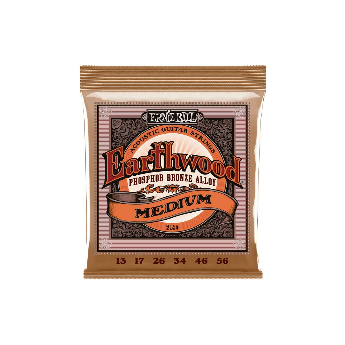 Ernie Ball 2144 Power Slinky Phosphor Bronze 13-56