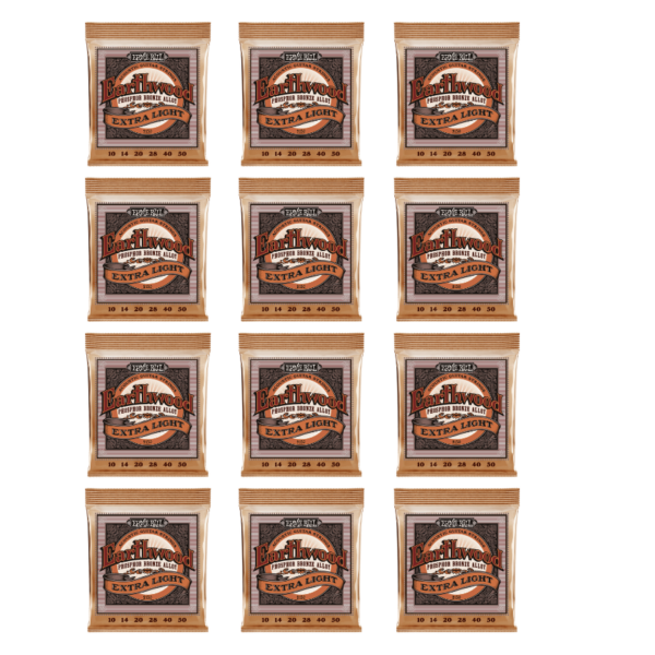 Ernie Ball 2148 Earthwood Phosphor Bronze Light - 12 Sets