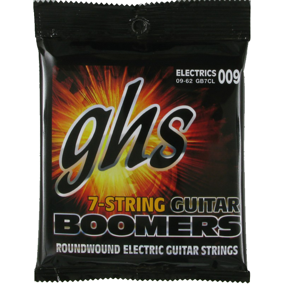 GHS Boomers GB7CL 7-String Custom Light .009-.062