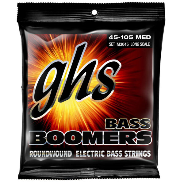 GHS Bass Boomers M3045 Long Scale Bass Strings .045-.105