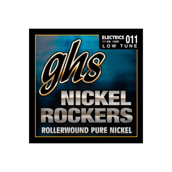 GHS Lo Tune Roller Nickel Rockers Electric Strings