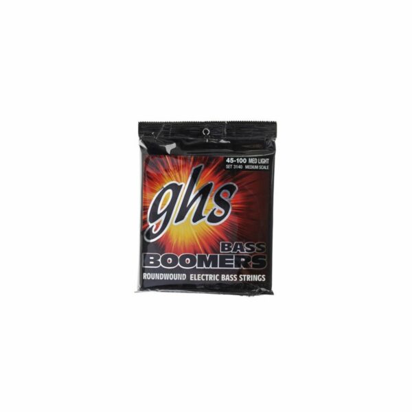 GHS Bass Boomers 3140 ML Medium Scale Bass Set 045-100