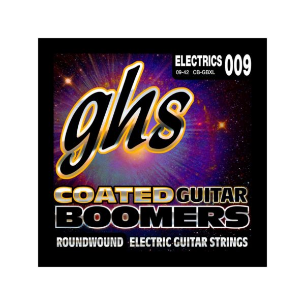 GHS Coated Boomers CB-GBXL Electric Strings 9-42