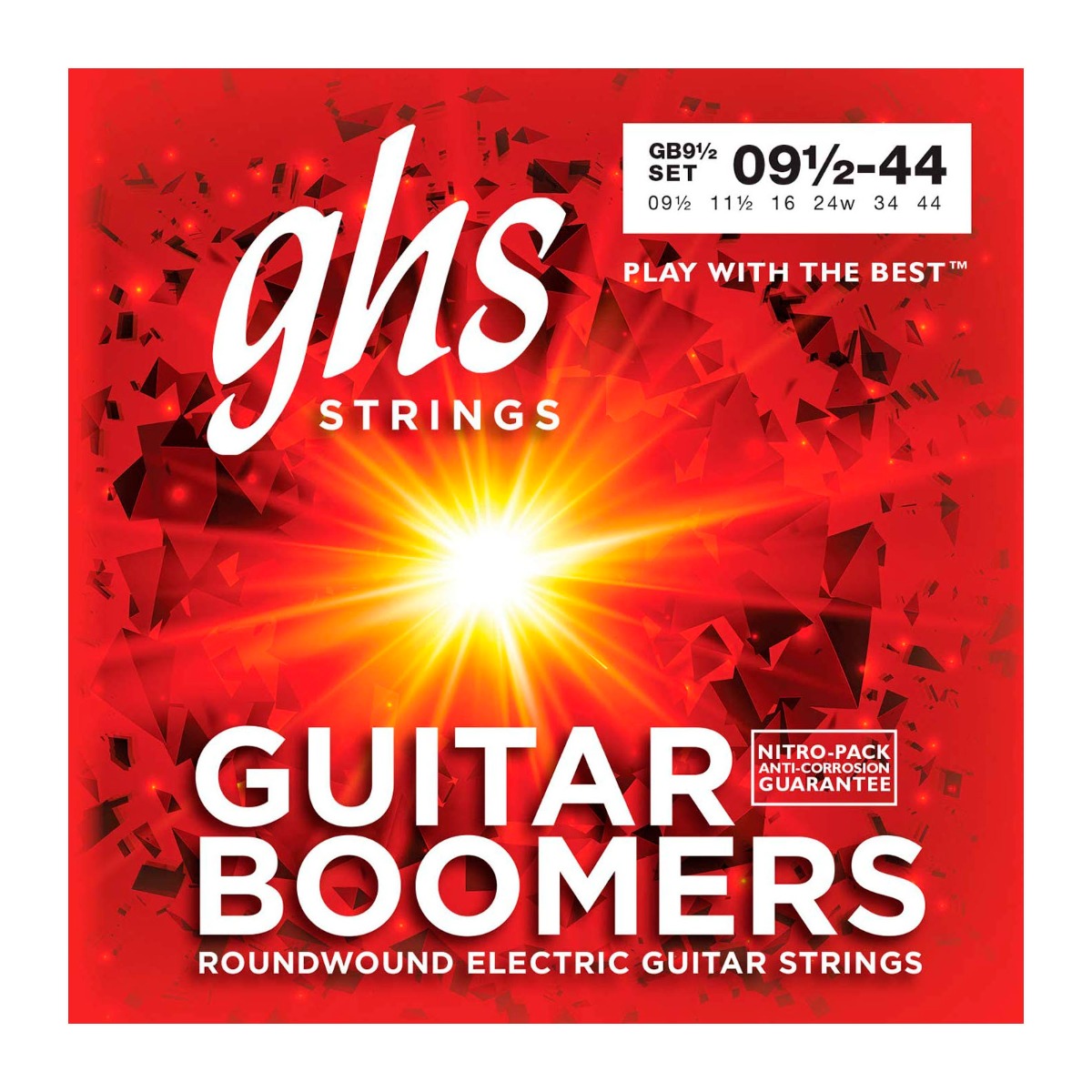 GHS GB9 1/2 Boomers Extra Light+ Electric Strings 9.5-44