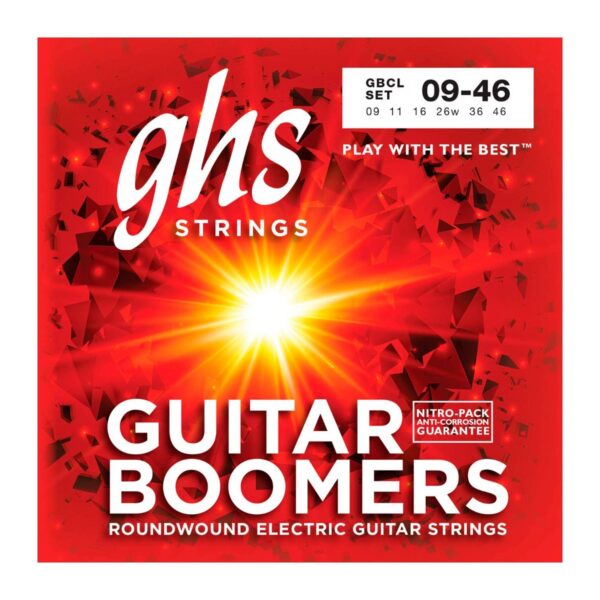 GHS Boomers GBCL Nickel Electric Strings 9-46