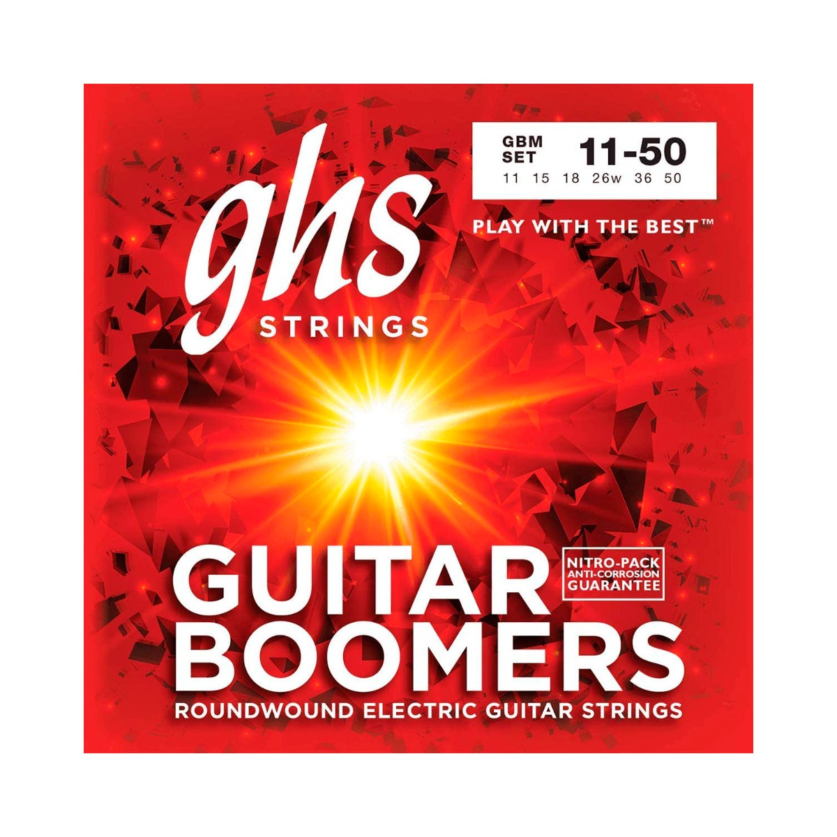 GHS Boomers Electric Guitar Strings 011-050