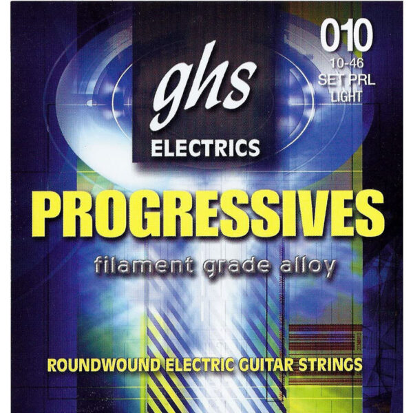 GHS PRL Progressives Roundwound Electric Strings, Light 10-46