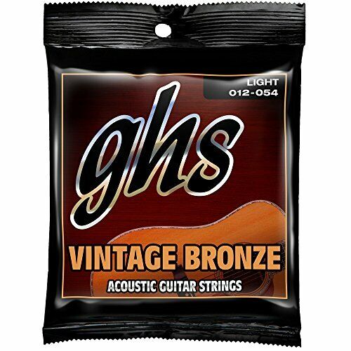 GHS Vintage Bronze Acoustic Strings, Light 12-54