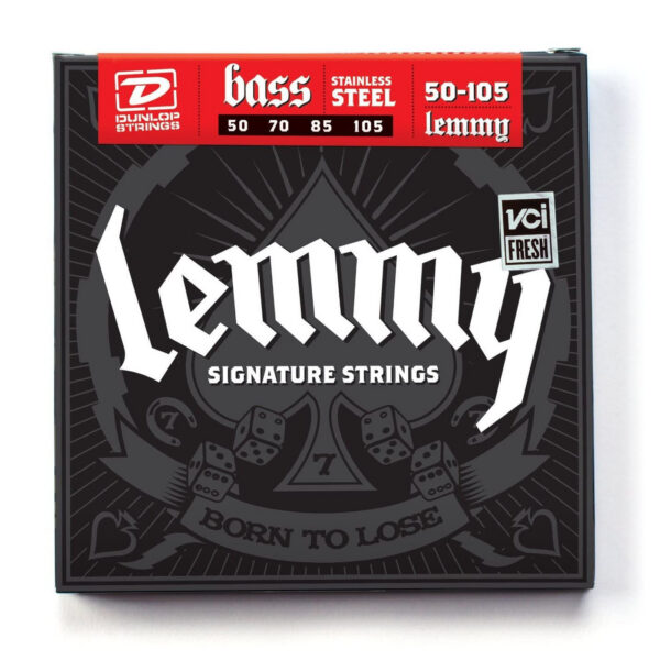 Dunlop Lemmy Kilmister Signature Bass Strings 50-105