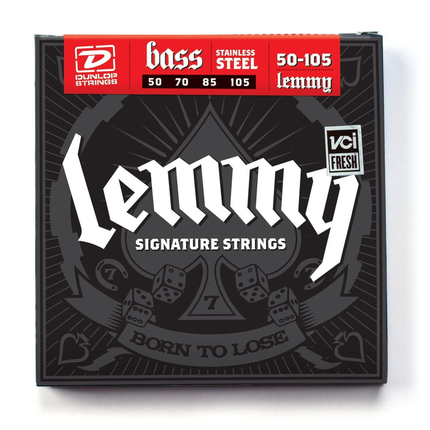 Dunlop Lemmy Kilmister Signature Bass Strings 50-105