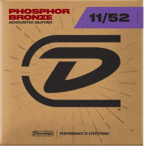 Jim Dunlop AG-PHB 11-52 Phosphor Bronze Acoustic Strings