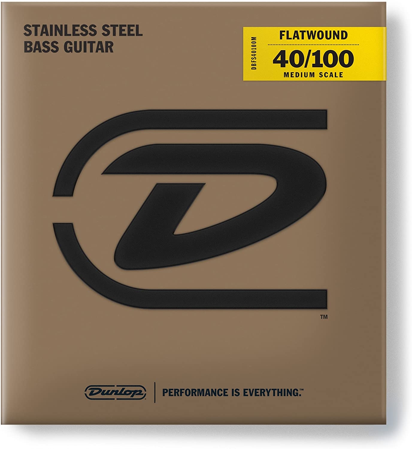 Dunlop Flatwound Bass Strings 40-100 Long Scale Set