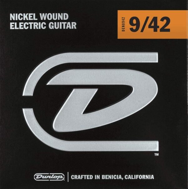Jim Dunlop Performance+ Nickel Wound Electric Strings 9-42