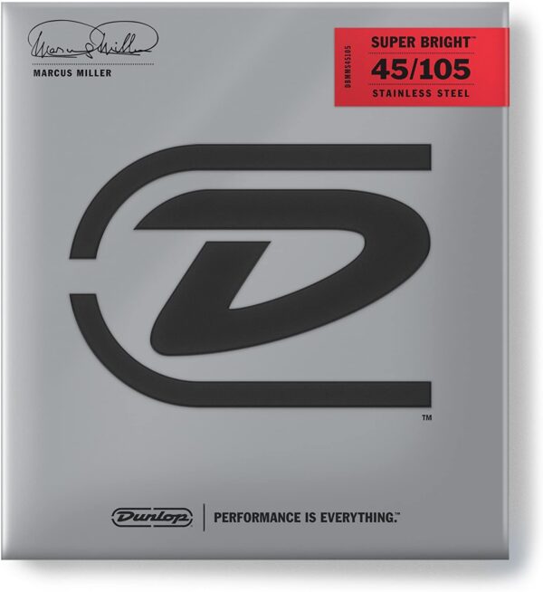 Dunlop Marcus Miller Super Bright Bass Strings 45-105