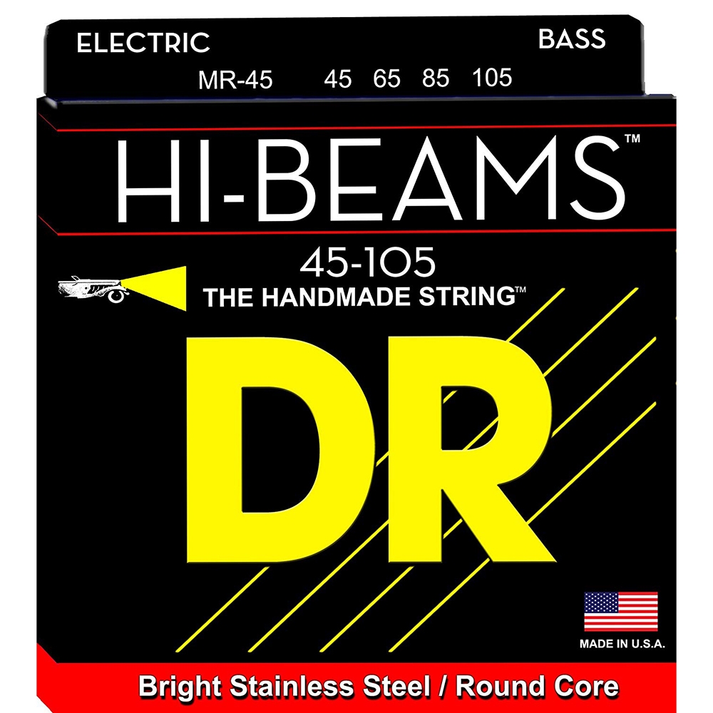 DR Strings MR-45 Hi-Beam Medium Bass Set 45-105