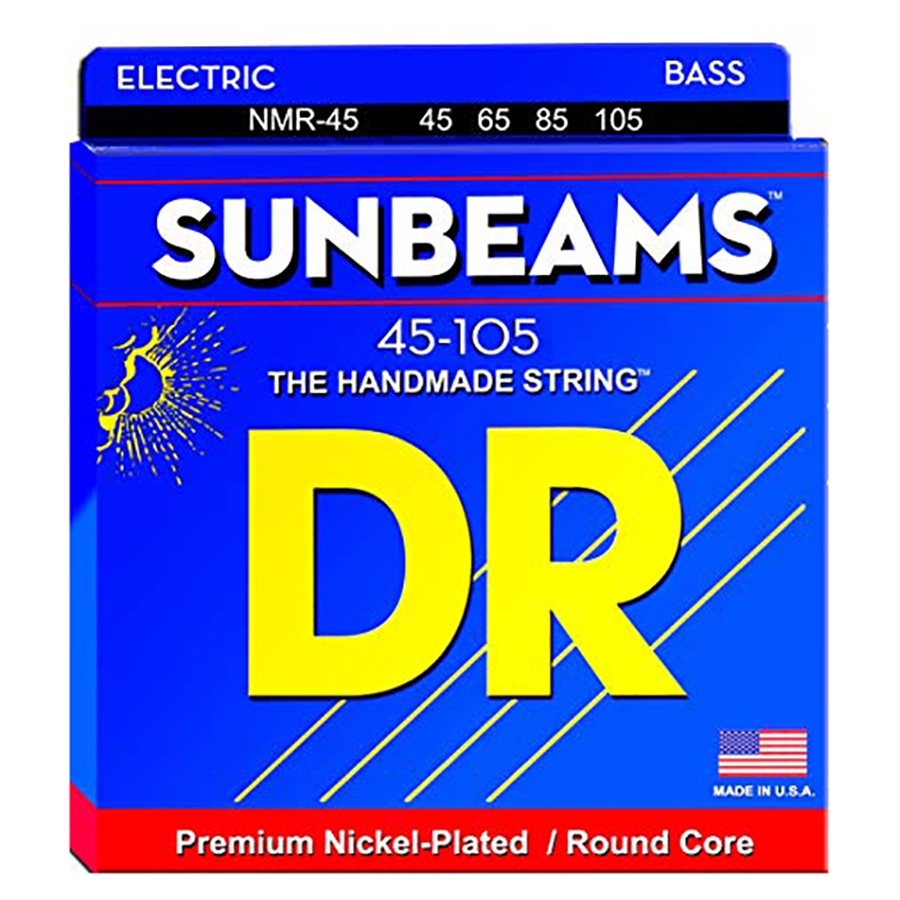 DR Sunbeam Medium Nickel Bass Strings 45-105