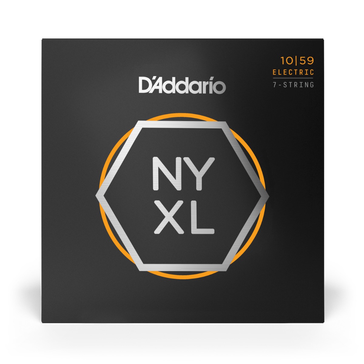 D'Addario NYXL1059 7-String Nickel Wound Set, 10-59