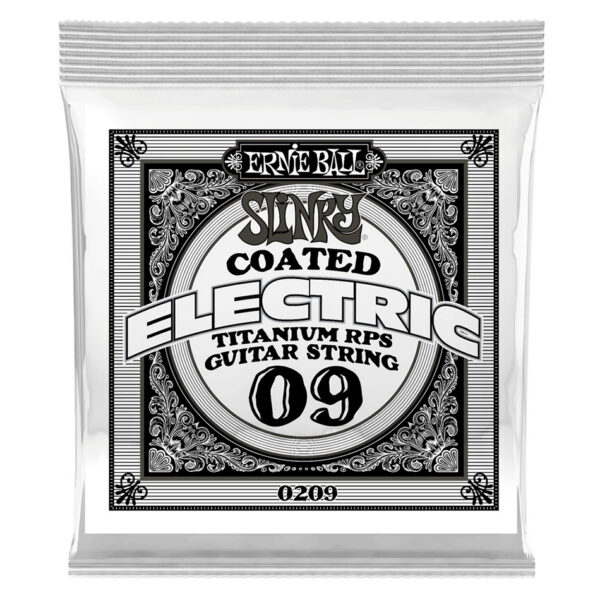 Ernie Ball .009 RPS Titanium Coated Guitar String