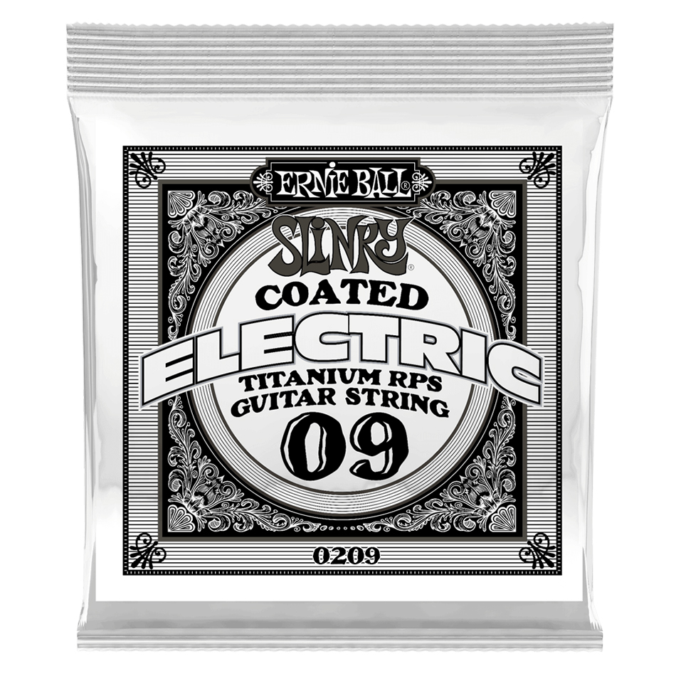 Ernie Ball .009 RPS Titanium Coated Guitar String